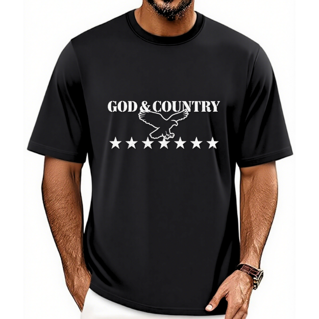 Country Eagle Graphic T-Shirt