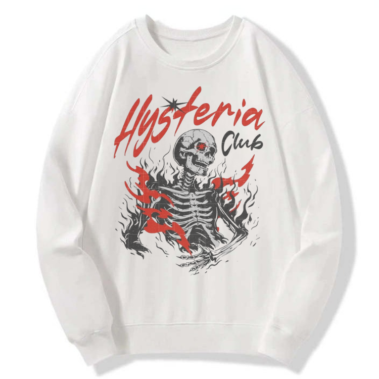 Hysteria Skull Sweatshirt - Image 2