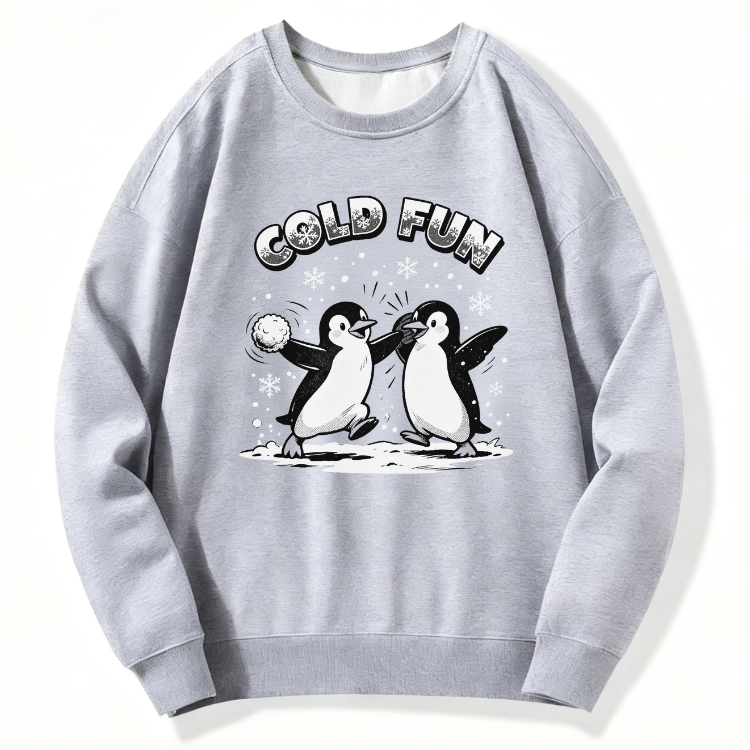 Cold Fun Penguin Sweatshirt - Image 5