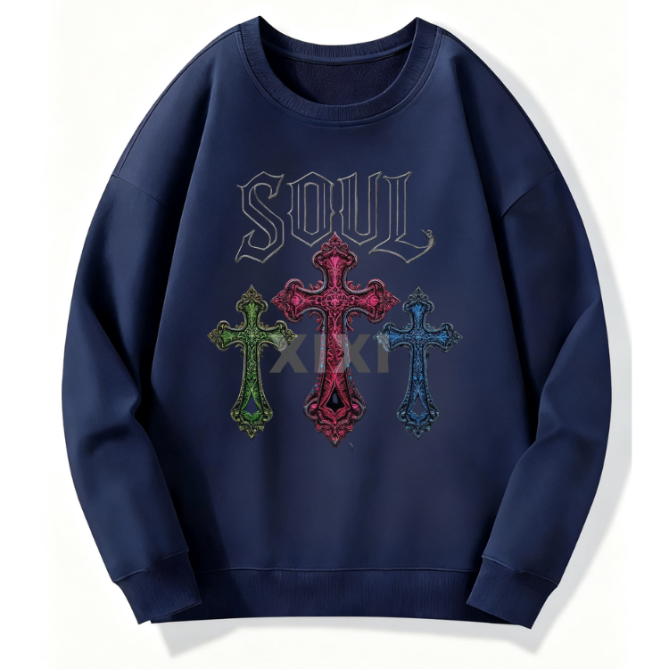 Soul Cross Graphic Sweatshirt - Image 5
